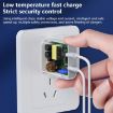 REMAX RP-U68 20W Dual USB/USB-C Fast Charger Set, UK Plug, White - 7