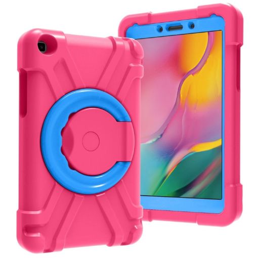 Shockproof Case for Galaxy Tab A 8.0 (2019) T290/T295 with Rotating Holder - 1