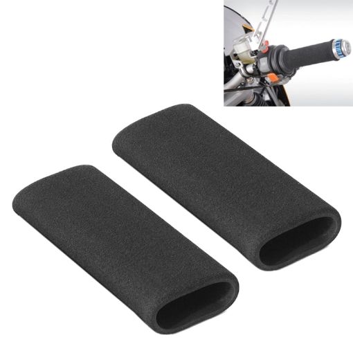 Motorcycle Non-slip Waterproof Sponge Handle Cover, 27mm Diameter - 1