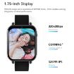 ROGBID KING 4G LTE Smart Watch, 1.75" Screen, Android 9.1, 4GB+128GB, Black - 3