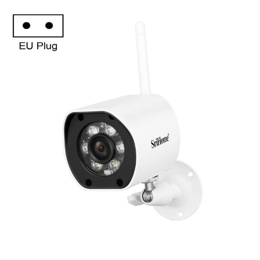 SriHome SH034 5.0MP Dual WiFi Outdoor CCTV Cam, IP66, Night Vision, EU Plug - 1