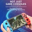 X50 Max 5.1" Handheld Game Console, 6000+ Games, Double Player, Red/Blue - 5