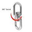 Universal Rotating Ring 6mm 304 Stainless Steel - 3