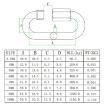 10mm 304 Stainless Steel Quick Connect Ring Runway Buckle - 5