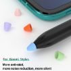 Silicone Nib Cap Set for Xiaomi Pencil - 10 Pack (Black) - 3