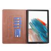 Samsung Galaxy Tab A8 10.5 2021 Leather Case Brown SM-X200/X205 - 4