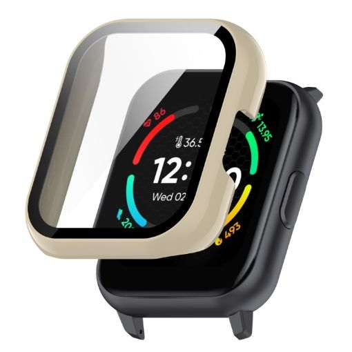 Realme TechLife Watch S100/SZ100 Protective Case Ivory White PC+ Film - 1