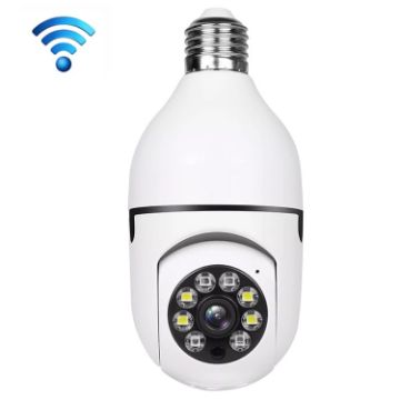A6 2MP HD Light Bulb WiFi Camera with Motion Detection & Night Vision - 1