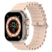 Light Pink Ocean Silicone Watch Band for Apple Watch Ultra/Series 8/7/SE - 1