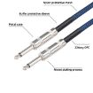 6.35mm Male to Male Electric Guitar Mono Audio Cable 5m - TC048BL - 3