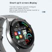 GW69 Plus Smart Watch - BT Call, Heart Rate, BP, Oxygen, Silver/Brown Strap - 7
