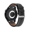 GW69 Smart Watch - BT Call, Heart Rate, BP, Blood Oxygen, Black/Leather Strap - 3