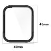 Realme Watch 3 Tempered Glass Film & PC Case - Ivory White - 6