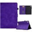 Samsung Galaxy Tab A8 10.5 2021 Purple Embossed Smile Leather Case - 1