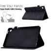 Samsung Galaxy Tab A 8.0 2019 T290 Embossed Smile Leather Case Black - 5