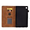 Samsung Galaxy Tab A 8.0 2019 T290 Brown Embossed Smile Leather Case - 4