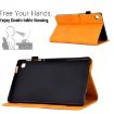 Samsung Galaxy Tab A 8.0 2019 T290 Khaki Embossed Smile Leather Case - 5