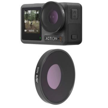 JSR LS ND8 Lens Filter for DJI Osmo Action 3 Camera - 1
