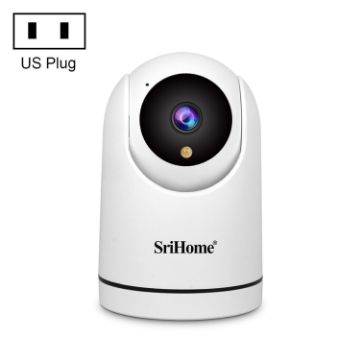 SriHome SH042 2.0MP 1080P HD AI WiFi Pan-Tilt Camera (US Plug) - 1