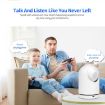 SriHome SH042 2.0MP 1080P HD AI WiFi Pan-Tilt Camera (US Plug) - 6