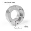 Logitech G29 G920 G923 70mm Gaming Steering Wheel Adapter Silver - 4