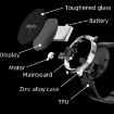 KS02 1.32" Smart Watch: Glucose, Pressure & Oxygen Detection (Silver/Black) - 4