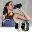 Apple Watch Ultra 49mm Nylon Band - Yellow & Grey Replacement Strap - 5