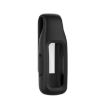 Fitbit Inspire 3 Silicone Clip Case Cover - Black Protective Steel Sheet - 2
