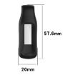 Fitbit Inspire 3 Army Green Silicone Clip Case Cover Steel Sheet - 6