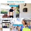 A18 4MP HD Wireless WiFi Smart Surveillance Camera - AU Plug - 5