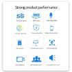 QX65 2MP HD IP66 Waterproof 5G Dual Band WiFi Camera EU Plug - 4