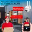 QX65 2MP HD IP66 Waterproof 5G Dual Band WiFi Camera EU Plug - 7