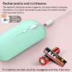 FOREV FVW312 Yellow Bluetooth 2.4G Wireless Dual Mode Mouse 1600dpi - 4