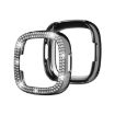 Fitbit Versa 4/Sense 2 Black Double-Row Diamond PC Watch Case - 1