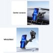 USAMS US-ZJ072 Car Console Retractable Transparent Holder - Black - 5