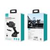 USAMS US-ZJ072 Car Console Retractable Transparent Holder - Black - 7