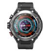 T92 1.28" IPS Smart Watch & Bluetooth Headset, Heart Rate, Music, Black - 2