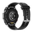 T92 1.28" IPS Smart Watch & Bluetooth Headset, Heart Rate, Music, Black - 3