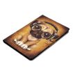 Electric Horizontal Leather Case with Pen Cover, Card Slot & Holder (Shar Pei) - 7