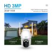 ESCAM QF103 3MP PT WIFI IP Camera with Solar Panel & Night Vision - 3