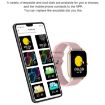 Ochstin 5H80 Pink Smart Watch: 1.69" Screen, Heart Rate & Oxygen Monitor - 6