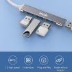 IMAK 4 in 1 Multifunctional USB Docking Station HUB - Grey - 5