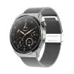 Ochstin 5HK46P Smart Watch 1.36" Round Screen Steel Strap Silver - 1