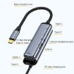 Y003 5-in-1 USB-C Adapter: USB3.1, USB2.0, Dual USB-C, 3.5mm Audio - 2