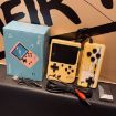 MK800 Doubles 3" Macaron Mini Handheld Console - 800 Games, Yellow - 7