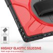Microsoft Surface Pro 9/10/11 Shockproof Rotatable Kickstand Case - Red - 6