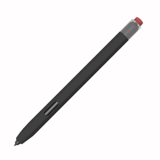 Samsung Galaxy Tab S7/S7+/S8/S8+ Silicone Stylus Pen Case Black - 1