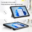 Microsoft Surface Pro 8 Black Striped Hollow Tablet Case - 3