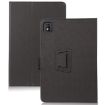 TCL NxtPaper 10s Black Leather Tablet Case with Holder - Skin Texture - 2