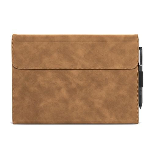 Sheepskin Shockproof Case for Microsoft Surface Pro 9/10 - Brown - 1